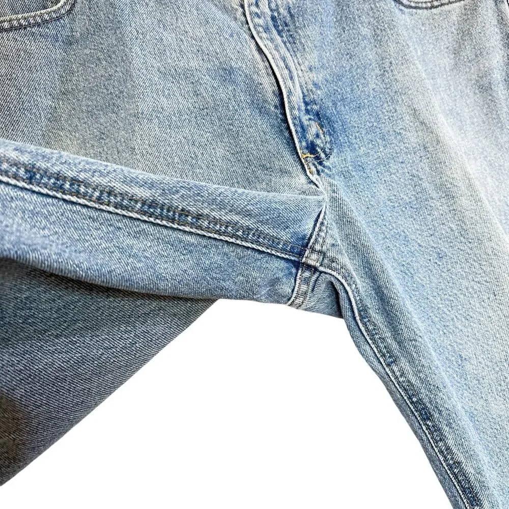 Carhartt B18 Traditional Fit Tapered Jeans Stonewash Light Medium Blue 40x30